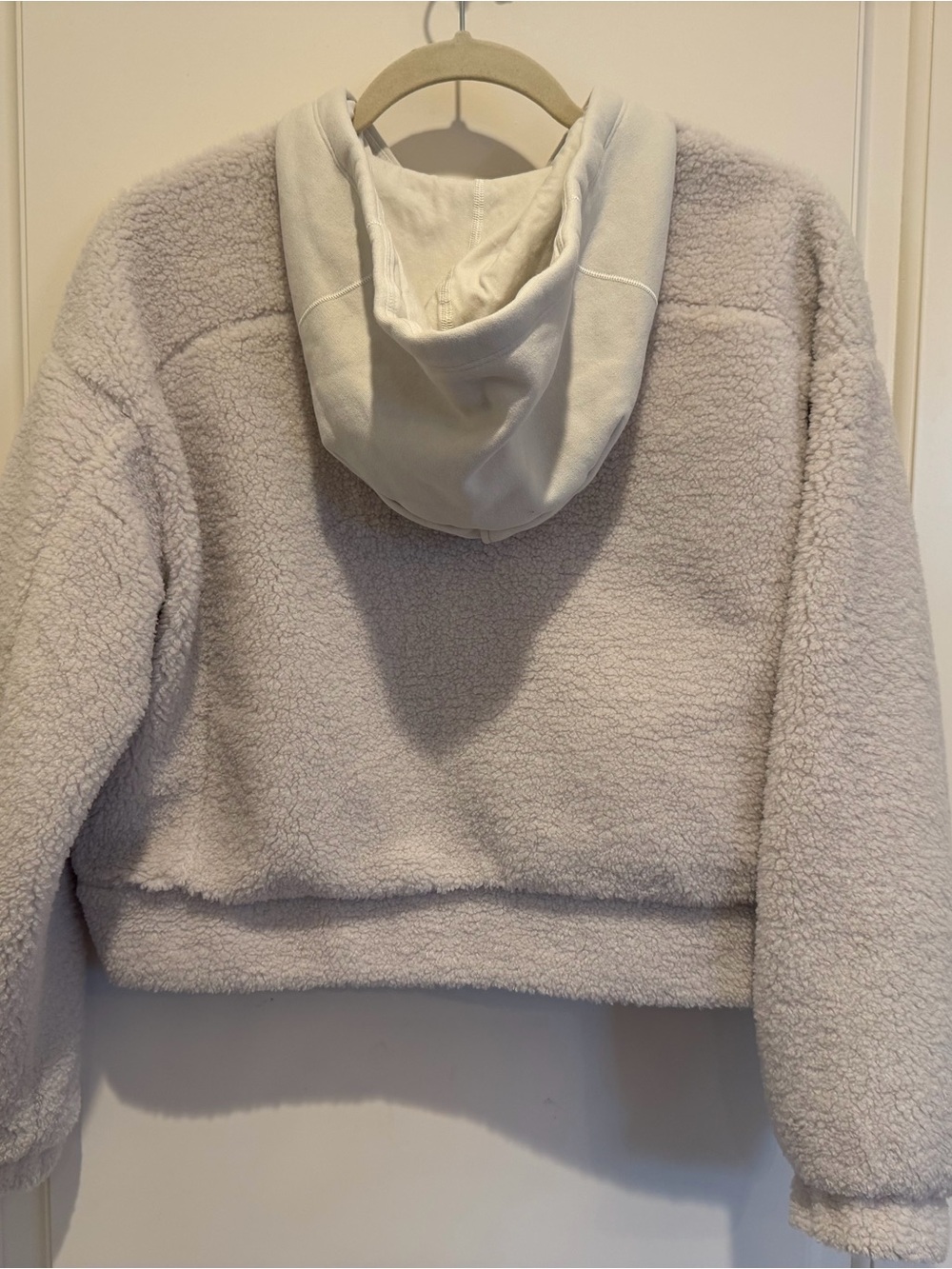 lululemon athletica Cream Sherpa Hoodie - Picture 3 of 5